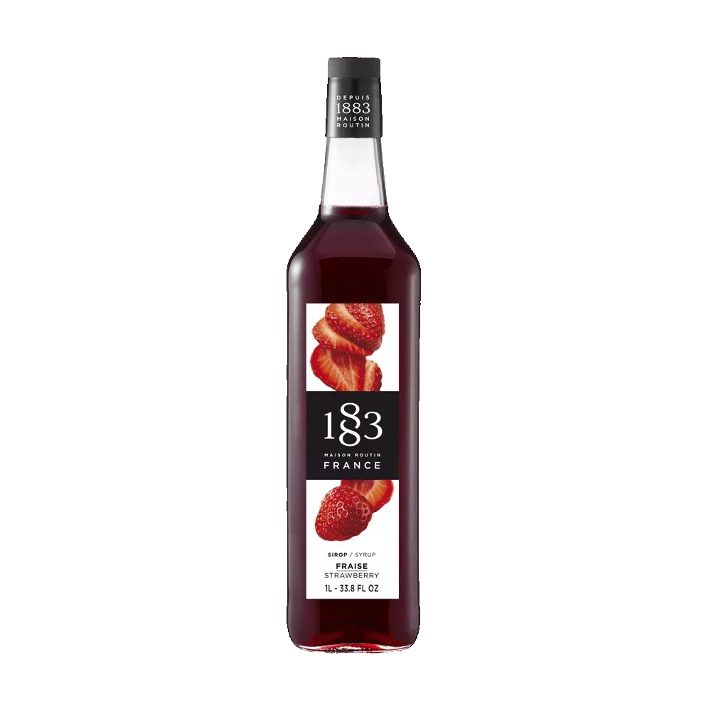 routin-1883-strawberry-syrup 1883 Strawberry Syrup - Image 1